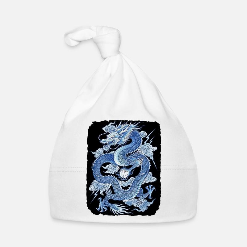 Dragon chinois Bonnet bio Bébé
