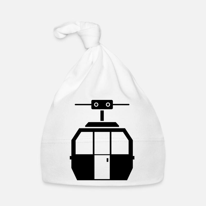 Seilbahn Baby Bio-Mütze