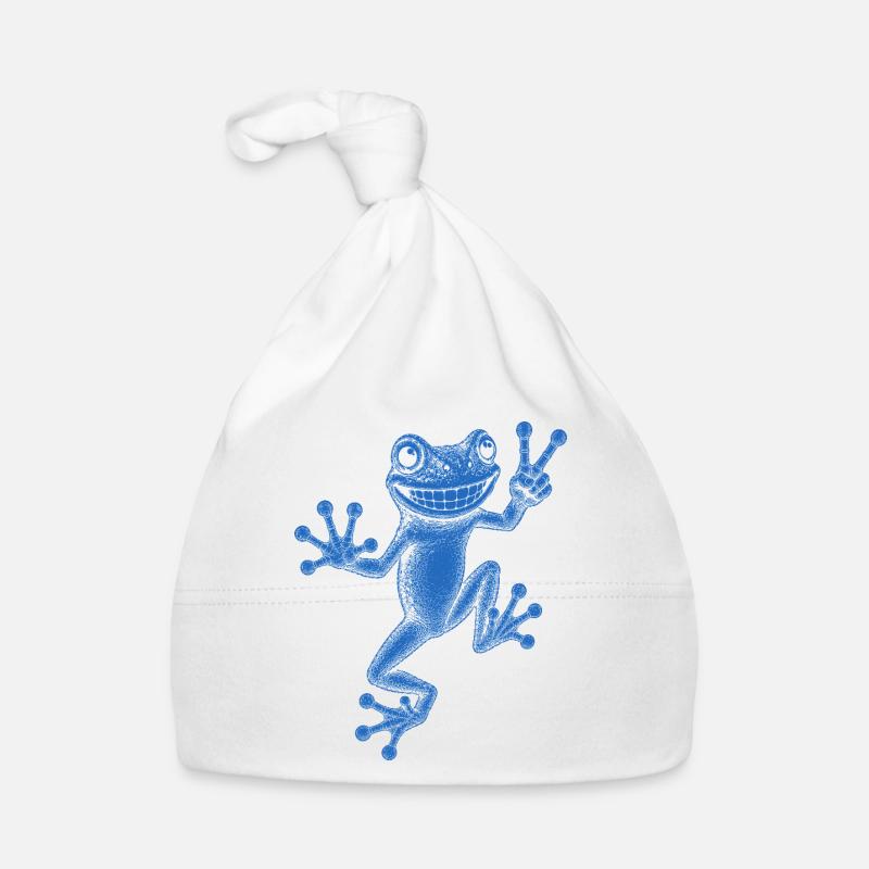 Laubfrosch Baby Bio-Mütze