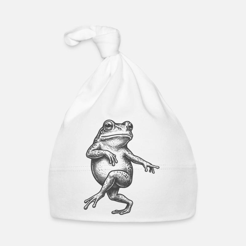 Crazy Frog Organic Baby Cap