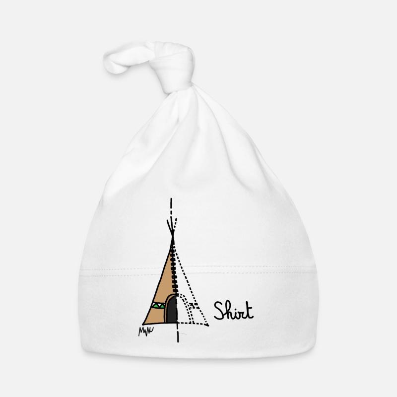 tipi shirt Bonnet bio Bébé