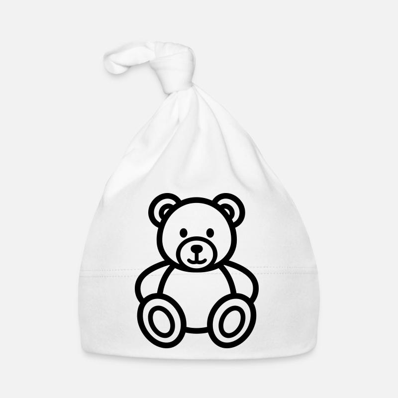 bear Organic Baby Cap