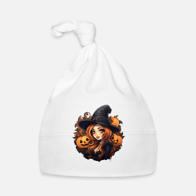 Halloween Hexe Baby Bio-Mütze