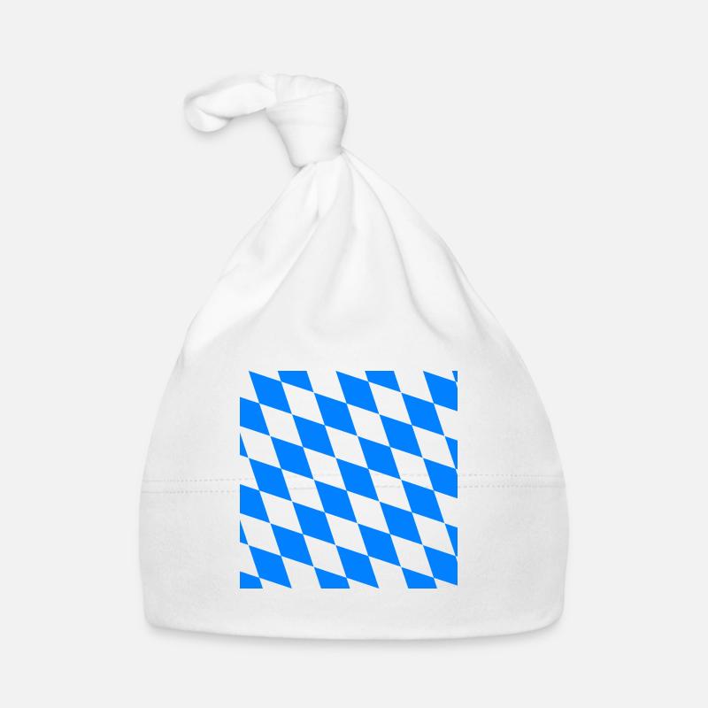 Bavaria pattern Bavarian mask Organic Baby Cap
