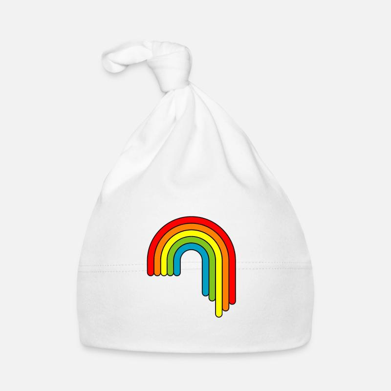 Regenbogen Rainbow Organic Baby Cap