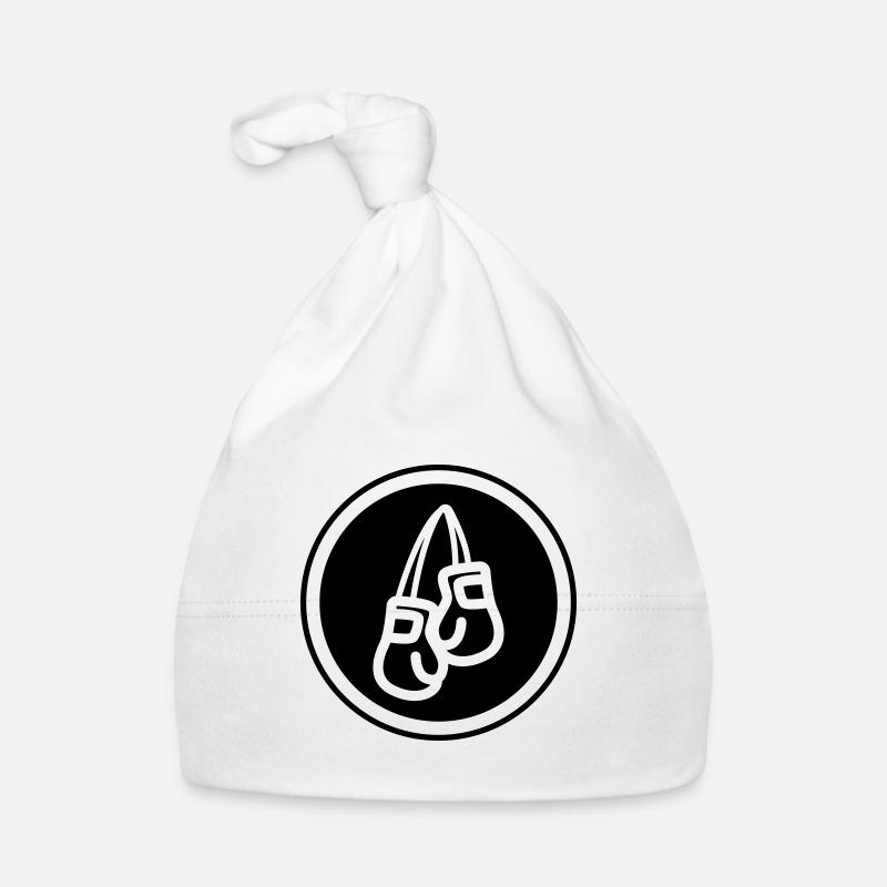 Symbole des gants de boxe Bonnet bio Bébé
