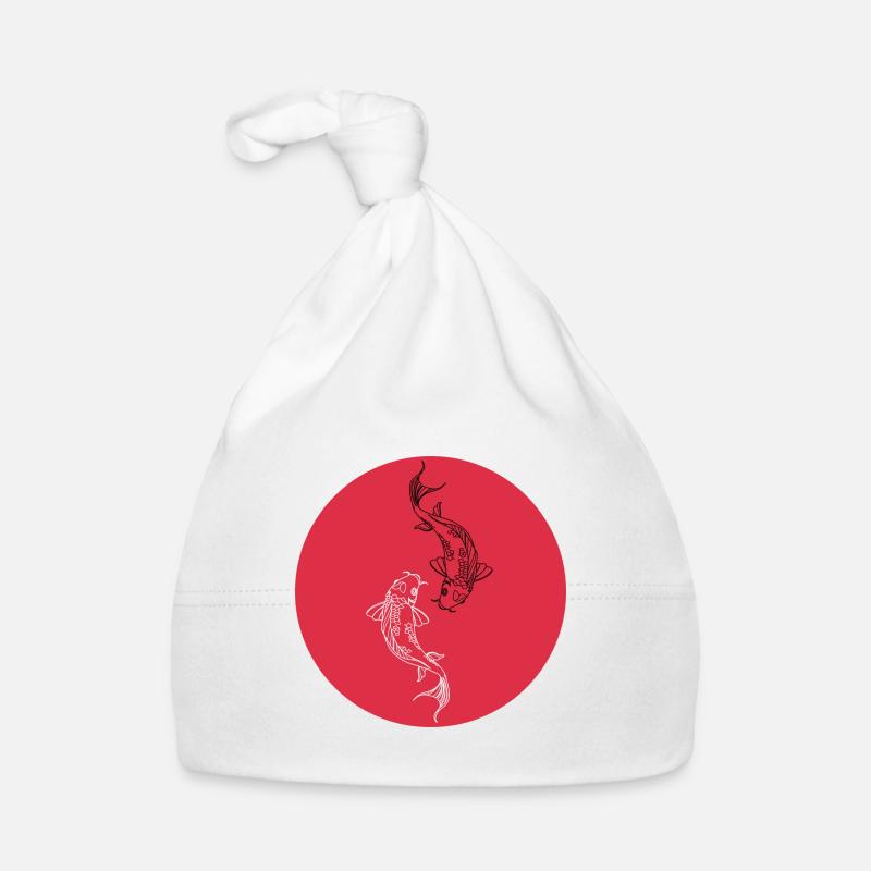 Koi Carp Organic Baby Cap