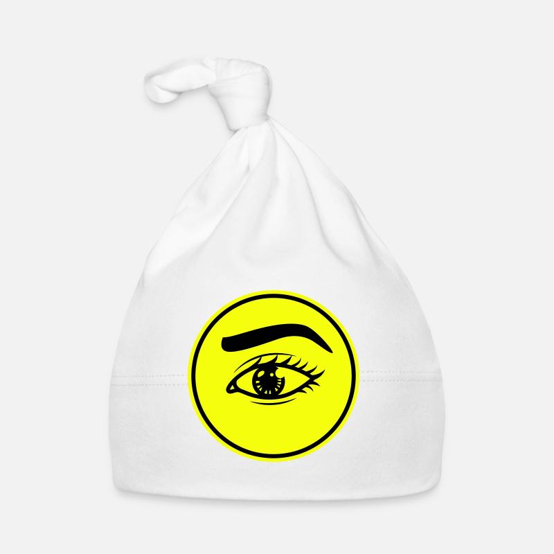 Symbole de l’œil Bonnet bio Bébé