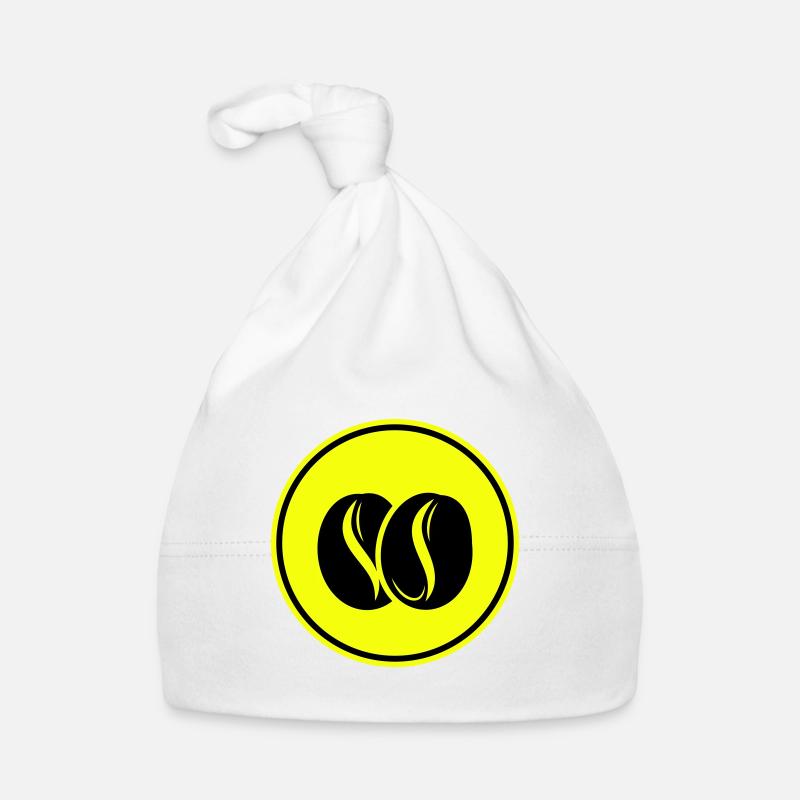 Coffee bean symbol Organic Baby Cap