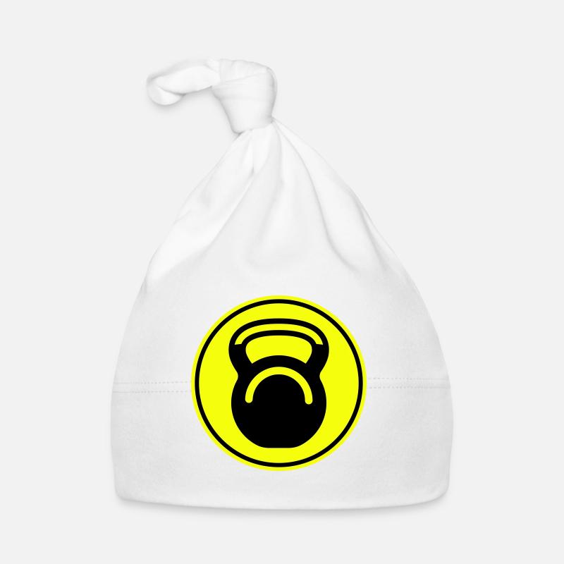 Icône de poids d’haltères Bonnet bio Bébé
