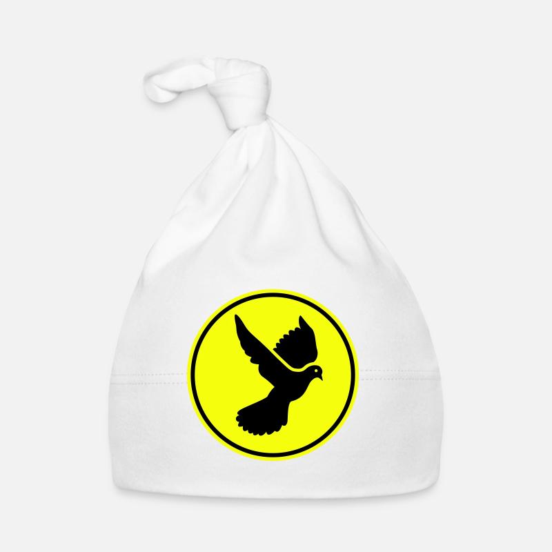 Taube symbol Baby Bio-Mütze