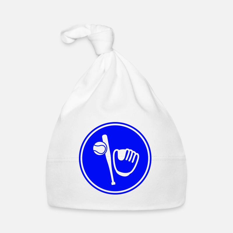 Baseball Organic Baby Cap