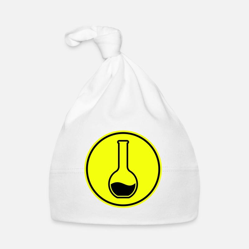 Test tube chemist Organic Baby Cap