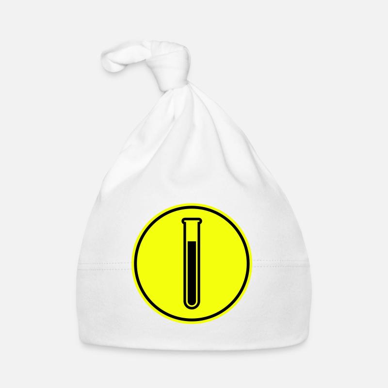 Test tube symbol Organic Baby Cap