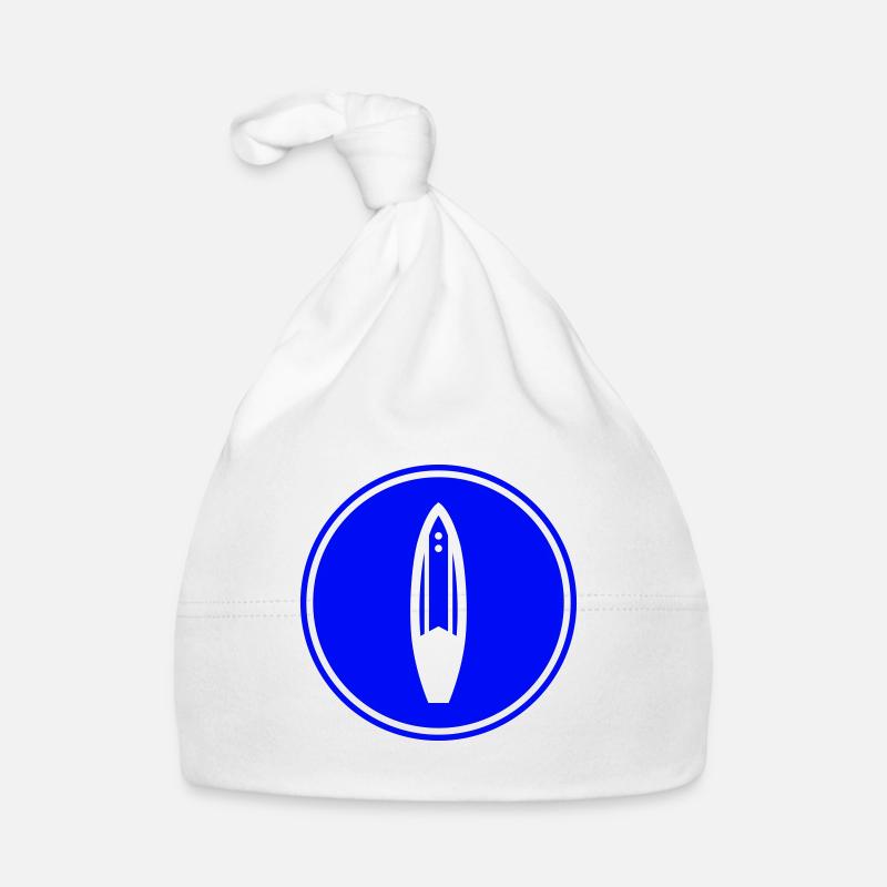 Surfboard icon icon Organic Baby Cap