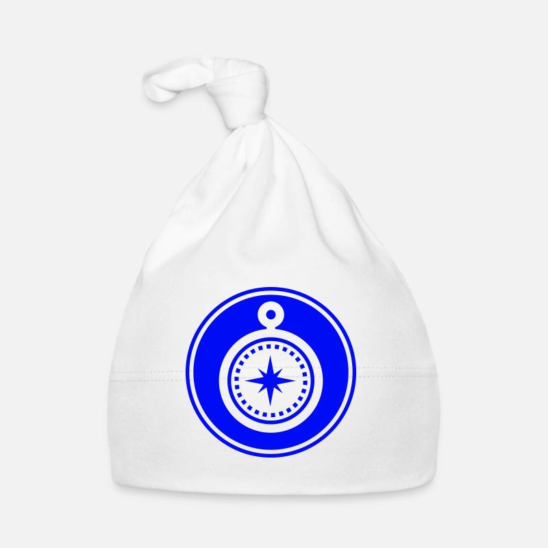 Compass icon icon Organic Baby Cap