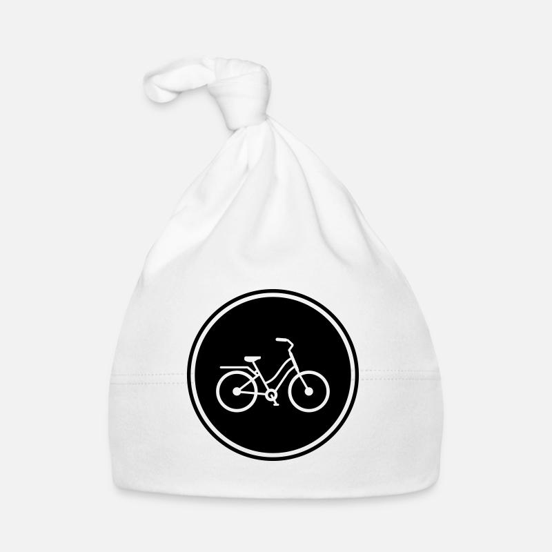 Bicycle Icon Organic Baby Cap