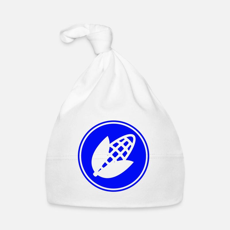 Corn symbol Organic Baby Cap