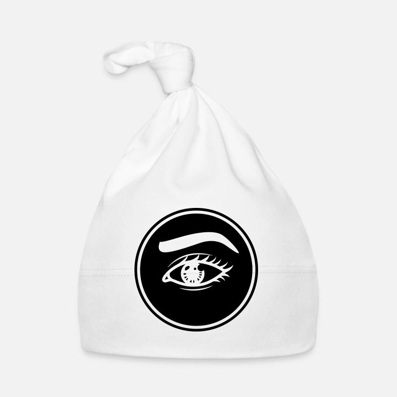 Eye symbol Organic Baby Cap