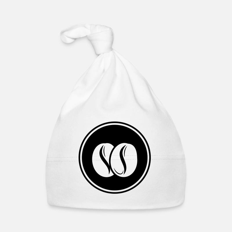 Coffee bean symbol Organic Baby Cap
