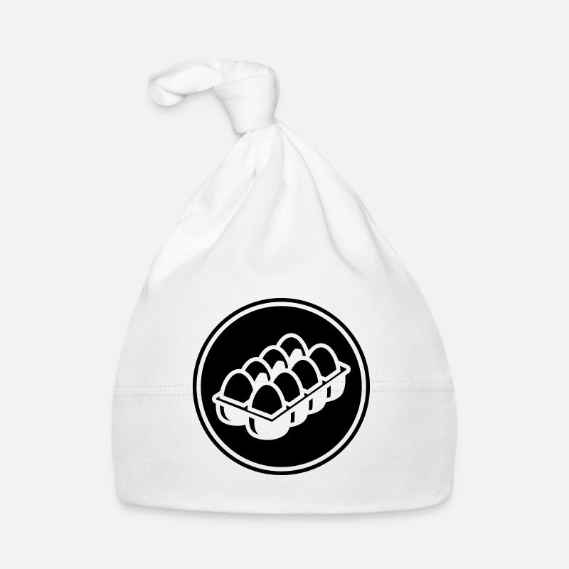 Symbole des œufs Bonnet bio Bébé