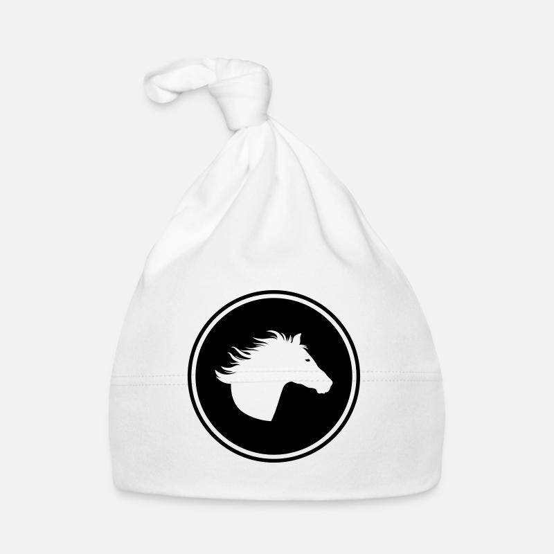 Icône de cheval Bonnet bio Bébé