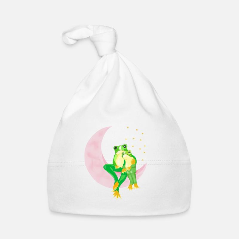 Loving frogs Organic Baby Cap