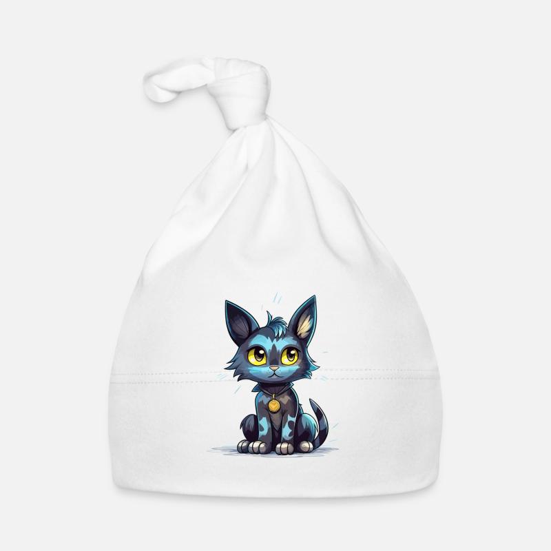 Mignon chat bébé Bonnet bio Bébé