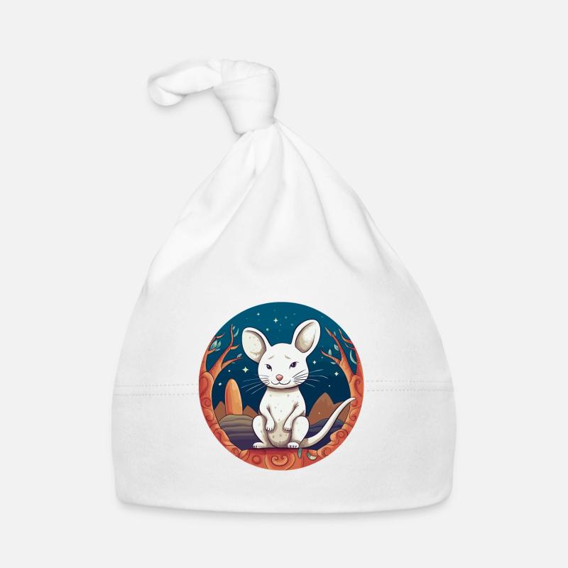 Cool mouse Organic Baby Cap