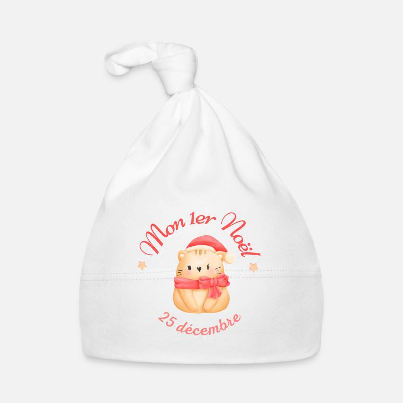 Mon premier Noël Bonnet bio Bébé
