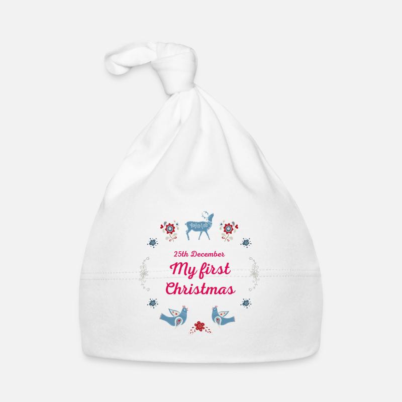 1er Noël de bébé Bonnet bio Bébé