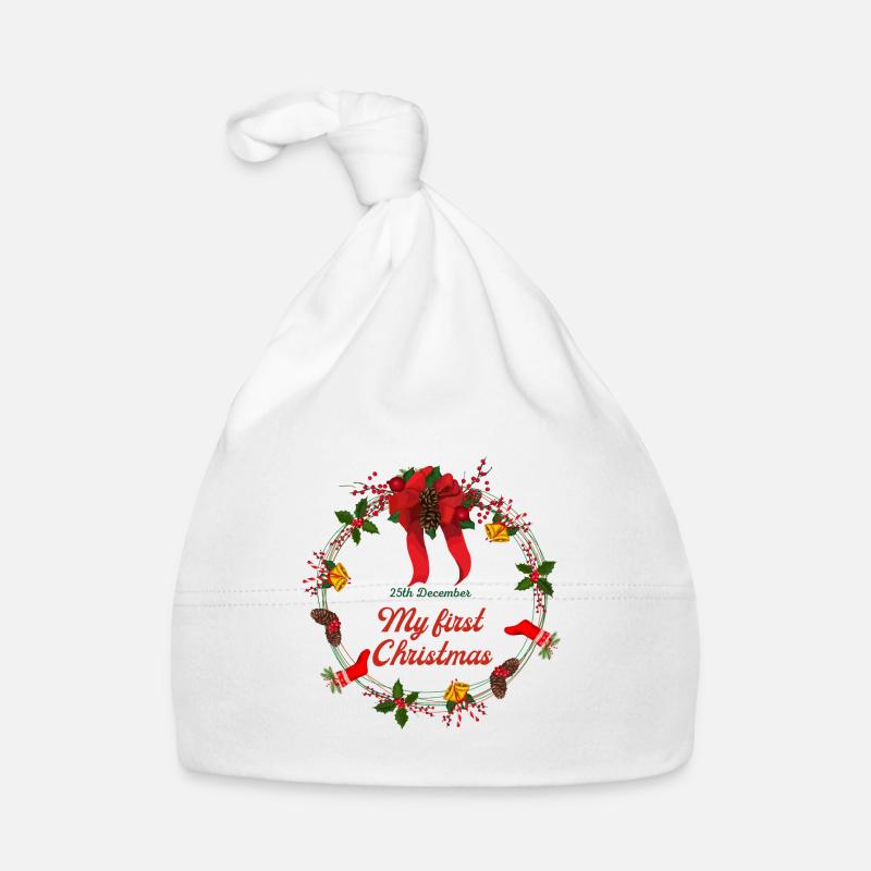 Babys 1. Weihnachten Baby Bio-Mütze