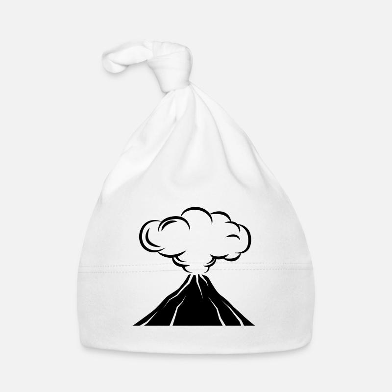 Volcano icon icon Organic Baby Cap