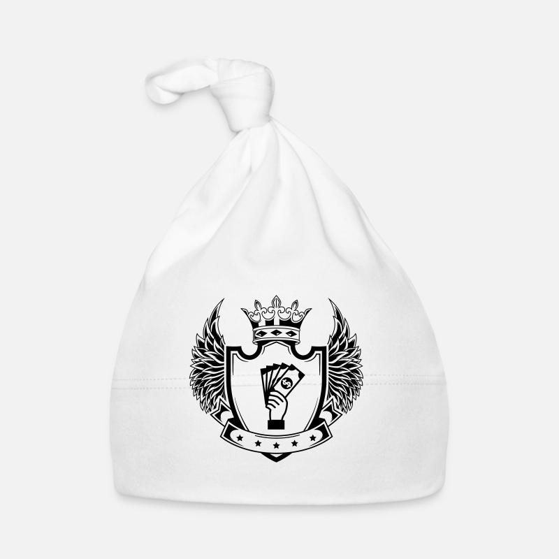 Geld Schild Symbol Baby Bio-Mütze