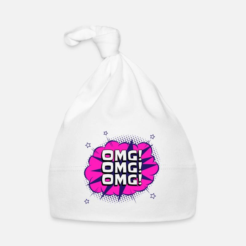 Omg Omg Omg Baby Bio-Mütze