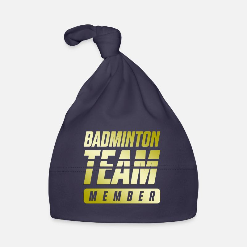Équipe de badminton Bonnet bio Bébé