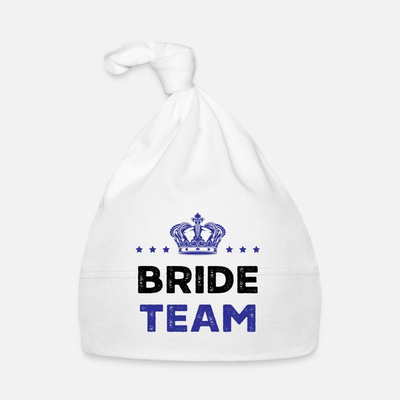 Bride Team Baby Bio-Mütze