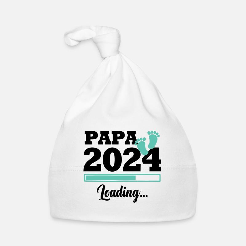 Papa 2024 loading Bonnet bio Bébé