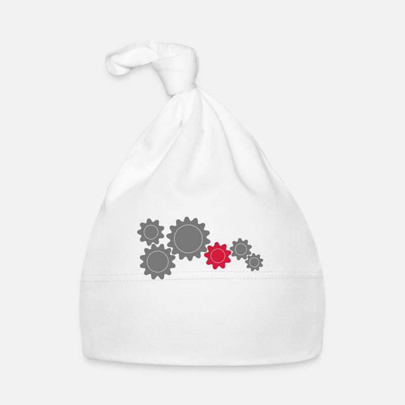 Zahnräder, Teamwork Baby Bio-Mütze
