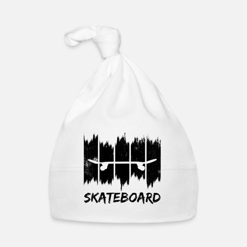 Skateboard Organic Baby Cap