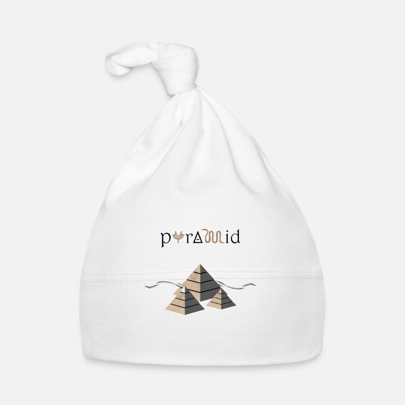 pyramid Mysterium pyramide Egypte sable Bonnet bio Bébé
