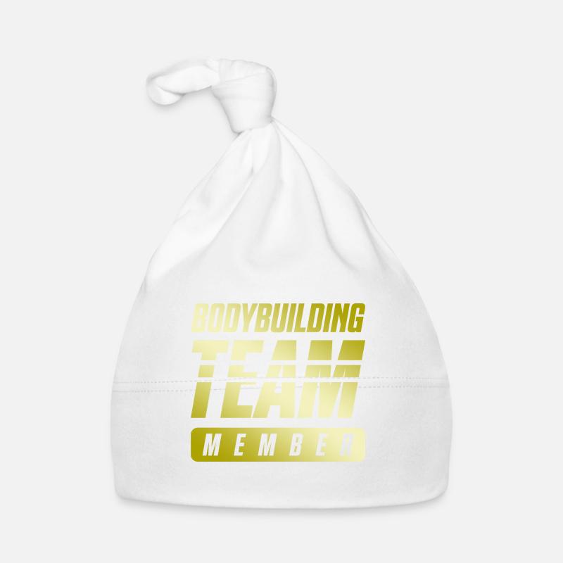 Bodybuilding Team Organic Baby Cap