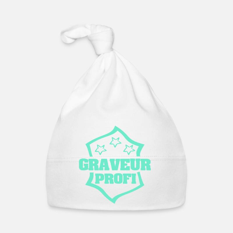 Profession Engraver Organic Baby Cap