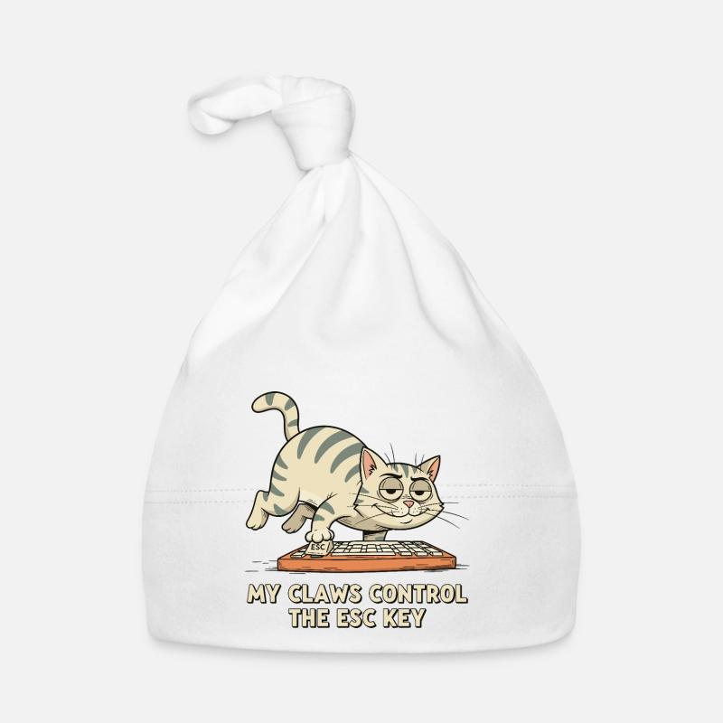 Mes griffes contrôlent la touche ESC Bonnet bio Bébé