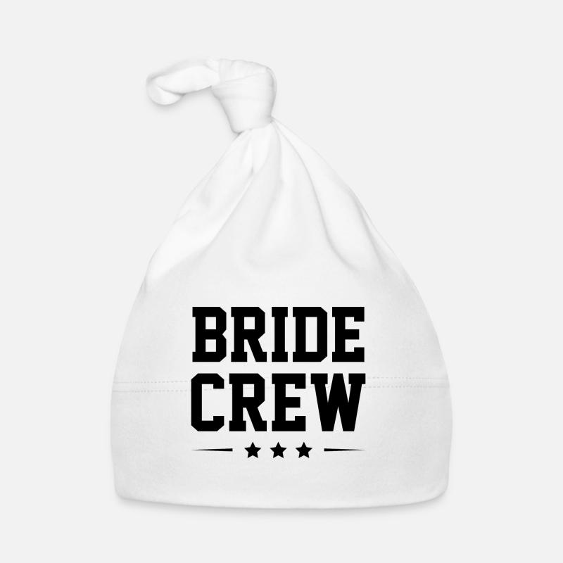 Bride Crew Baby Bio-Mütze