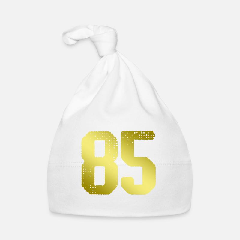 85 number jersey Organic Baby Cap