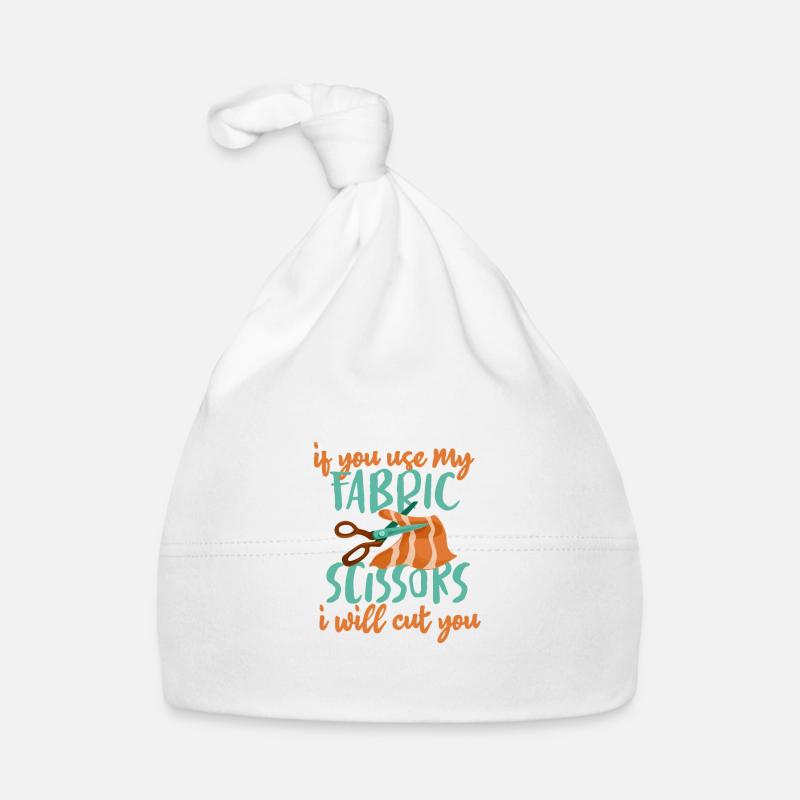 Cadeau de couturière si vous utilisez mes ciseaux en tissu Bonnet bio Bébé
