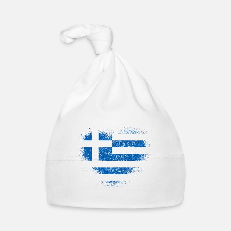 Greece Organic Baby Cap