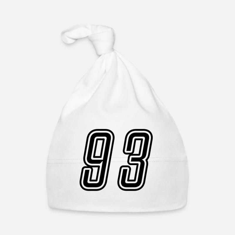 93 Numéro de numéro Bonnet bio Bébé
