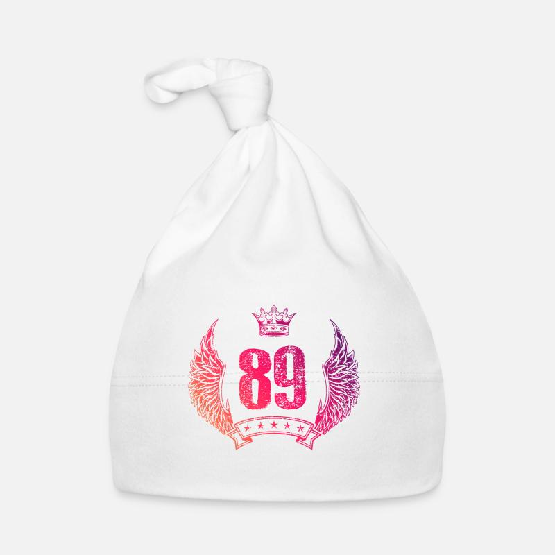 89 Couronne de numéros Bonnet bio Bébé